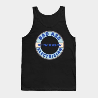 Bad Ass Union Electrician Tank Top